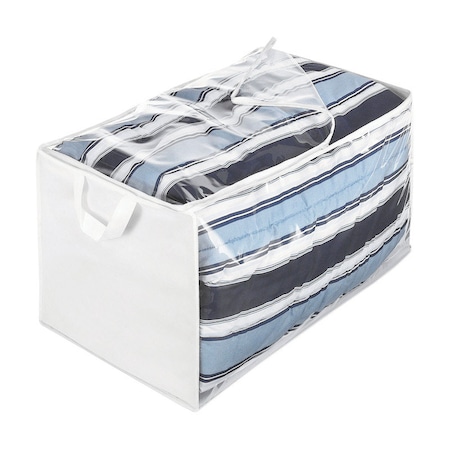 Whitmor Whitmor Clear/White Storage Bag 6044-137